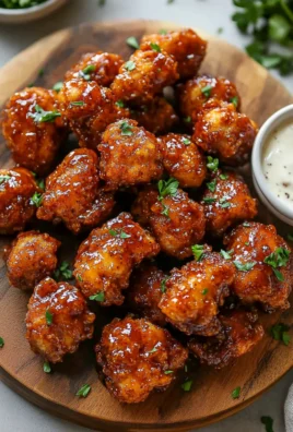 Baked Honey BBQ Chicken Bites