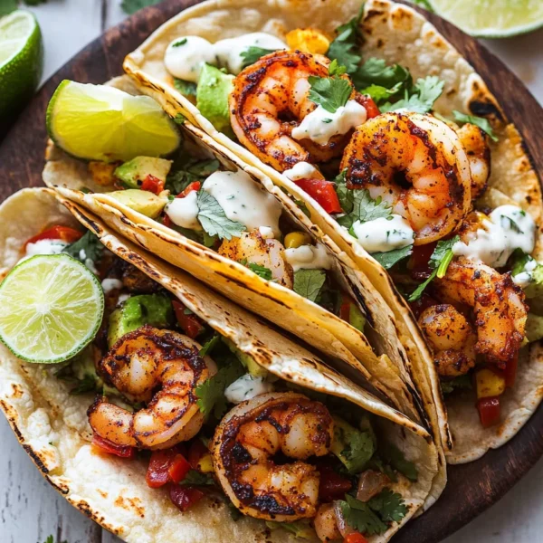 Blackened Shrimp Tacos Recipe