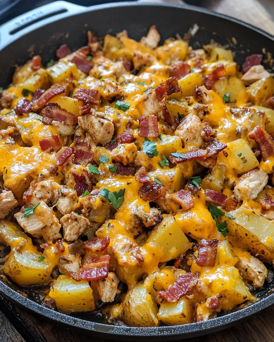 Blackstone Chicken Bacon Ranch Skillet 20 Blackstone