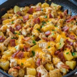 Blackstone Chicken Bacon Ranch Skillet
