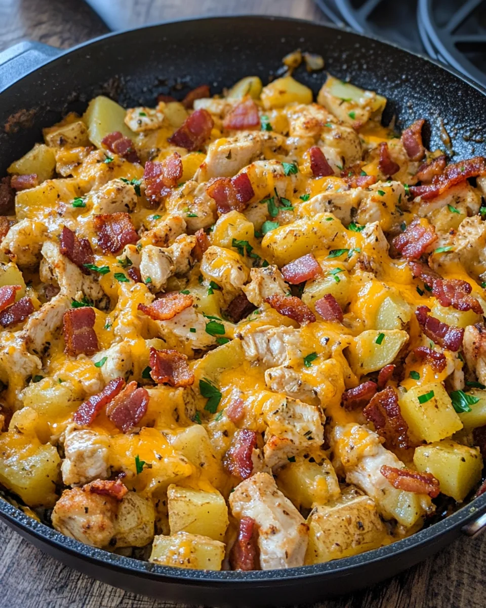Blackstone Chicken Bacon Ranch Skillet 22 Blackstone Chicken Bacon Ranch Skillet