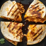 Blackstone Hot Honey BBQ Chicken Quesadillas