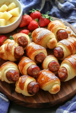 Breakfast Pigs in a Blanket
