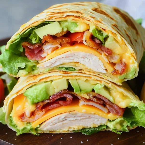 California Turkey Club Wrap
