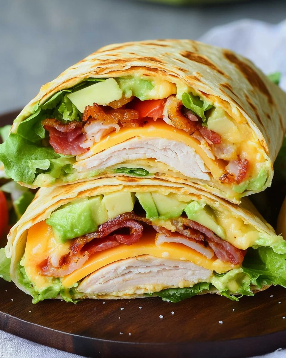 California Turkey Club Wrap