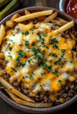 Cheeseburger French Fry Casserole