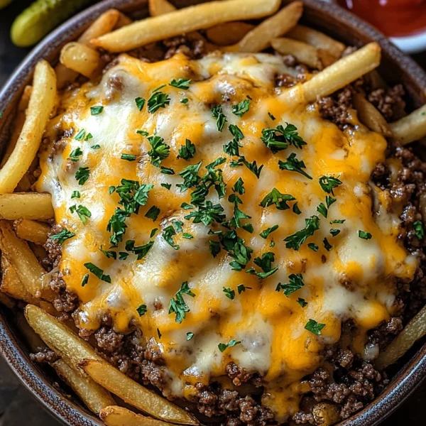 Cheeseburger French Fry Casserole