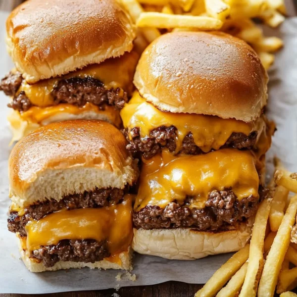 Cheeseburger Sliders (Easy, 30-min Recipe)