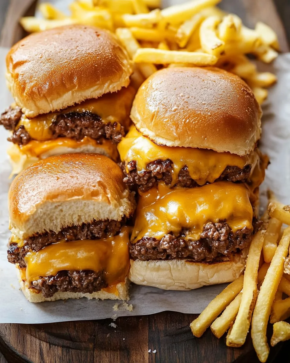Cheeseburger Sliders (Easy, 30-min Recipe)