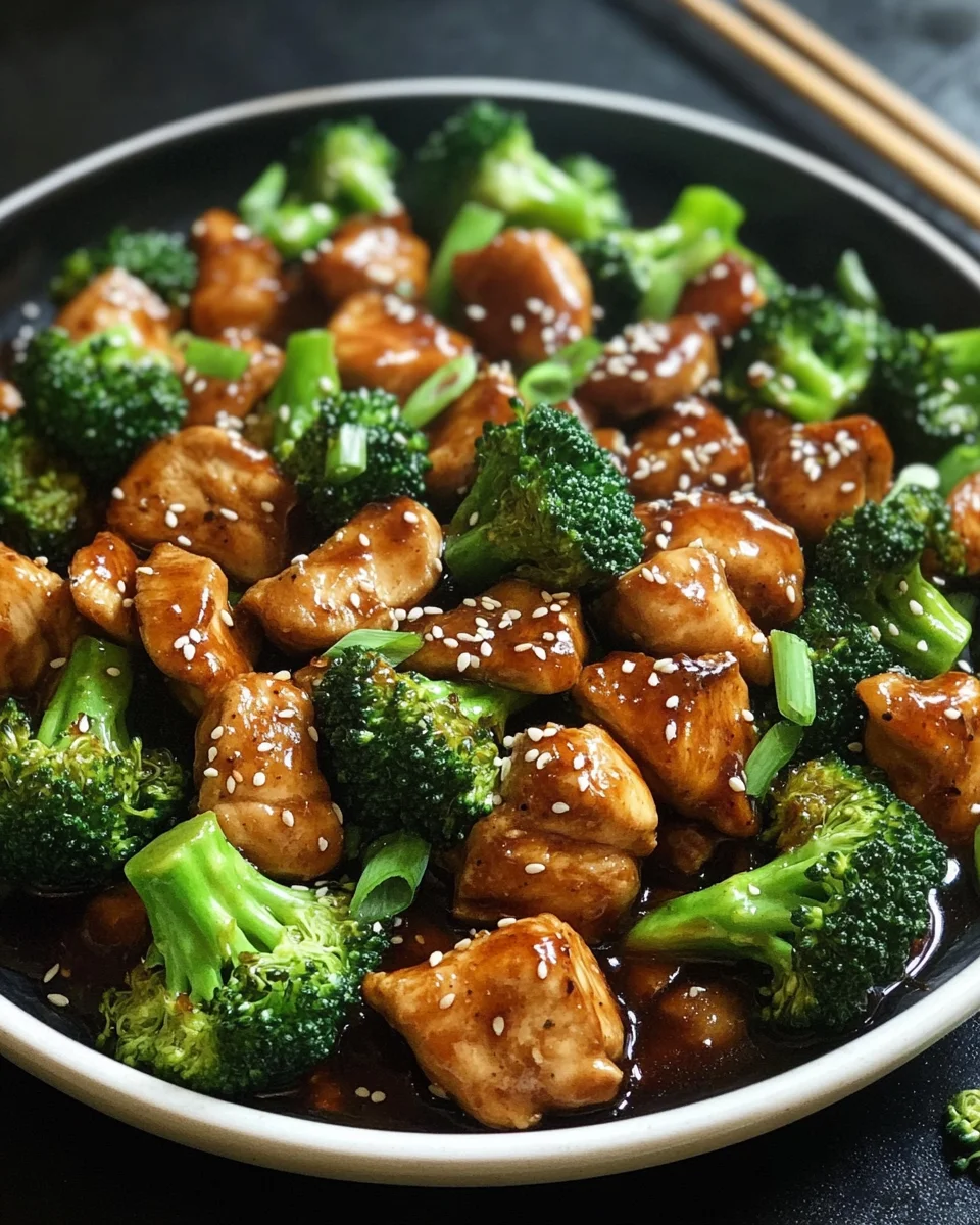 Chicken and Broccoli (Chinese Takeout Style)