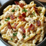Chicken Bacon Ranch Pasta