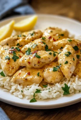Chicken Scampi with Garlic Parmesan Rice