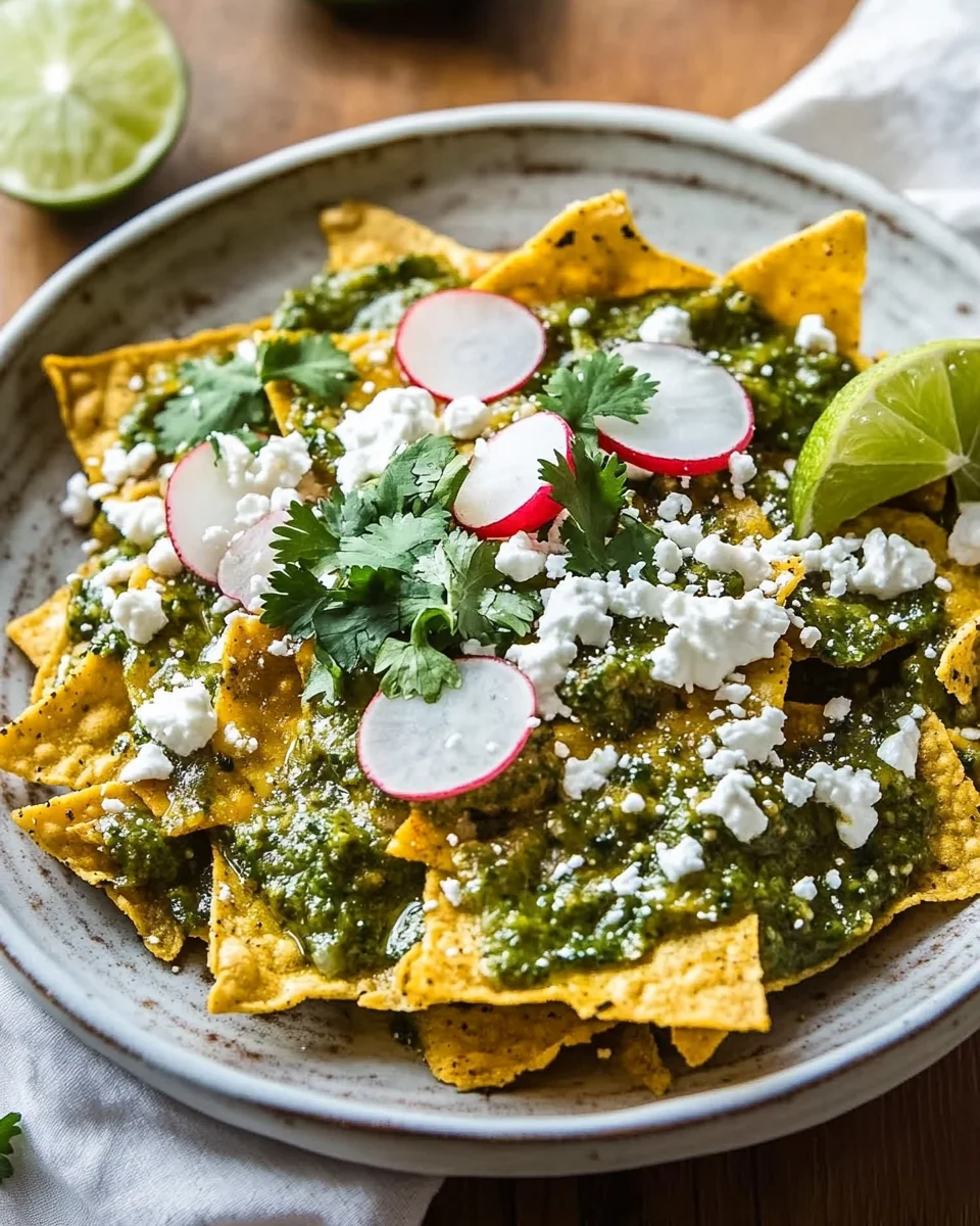 Chilaquiles Verdes
