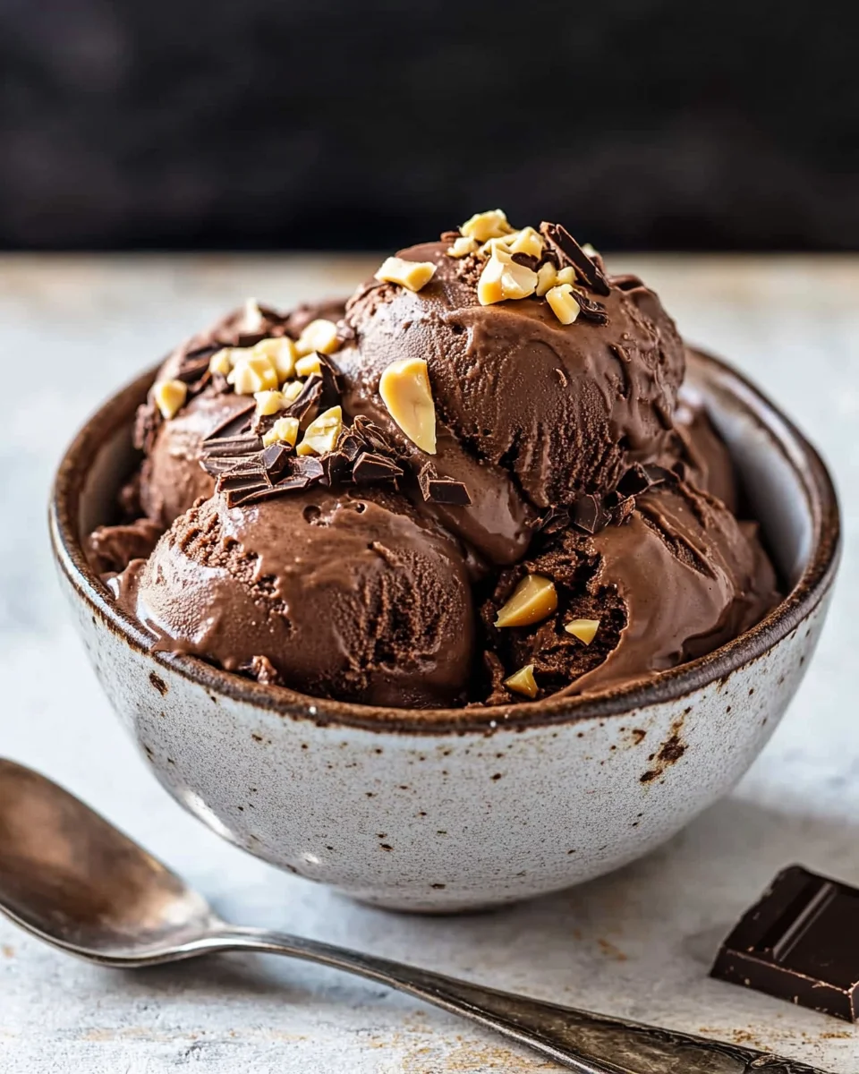 Chocolate Peanut Butter Nice Cream