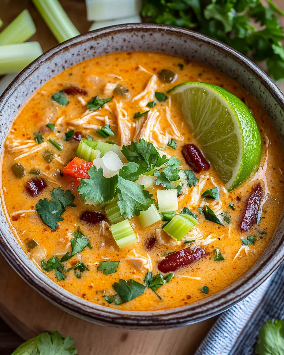 Creamy Chicken Enchilada Soup (Easy One-Pot Recipe)
