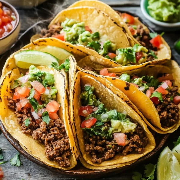 Crispy Ground Beef Tacos