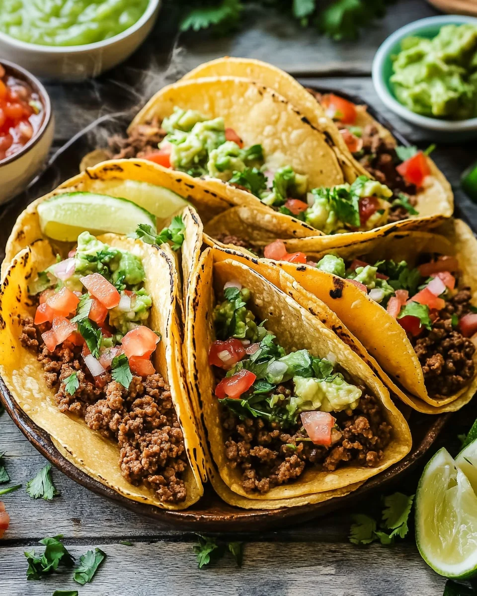 Crispy Ground Beef Tacos
