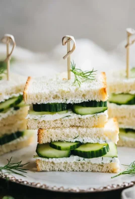 Cucumber Sandwiches