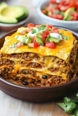 Easy Layered Taco Bake