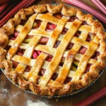 Fresh Rhubarb Pie