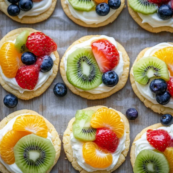 Fruit Pizza Cookies