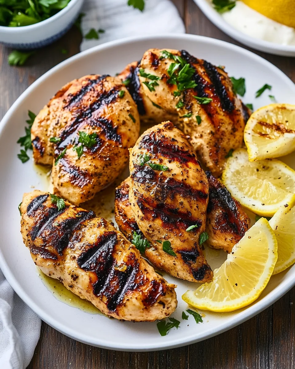 Grilled Lemon Chicken