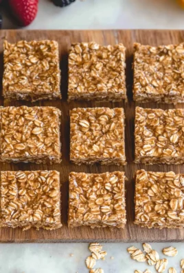 Healthy Oatmeal Breakfast Bars