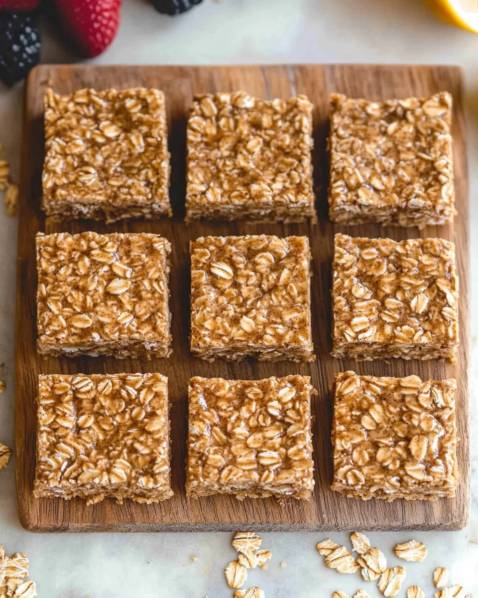 Healthy Oatmeal Breakfast Bars