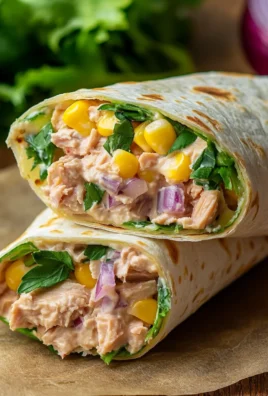 Healthy Tuna Melt Wrap Recipe, Easy 10 Minute Lunch