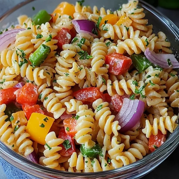 High Protein Italian Pasta Salad