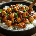 Honey BBQ Chicken Rice