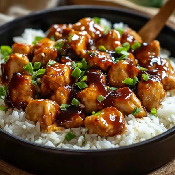 Honey BBQ Chicken Rice