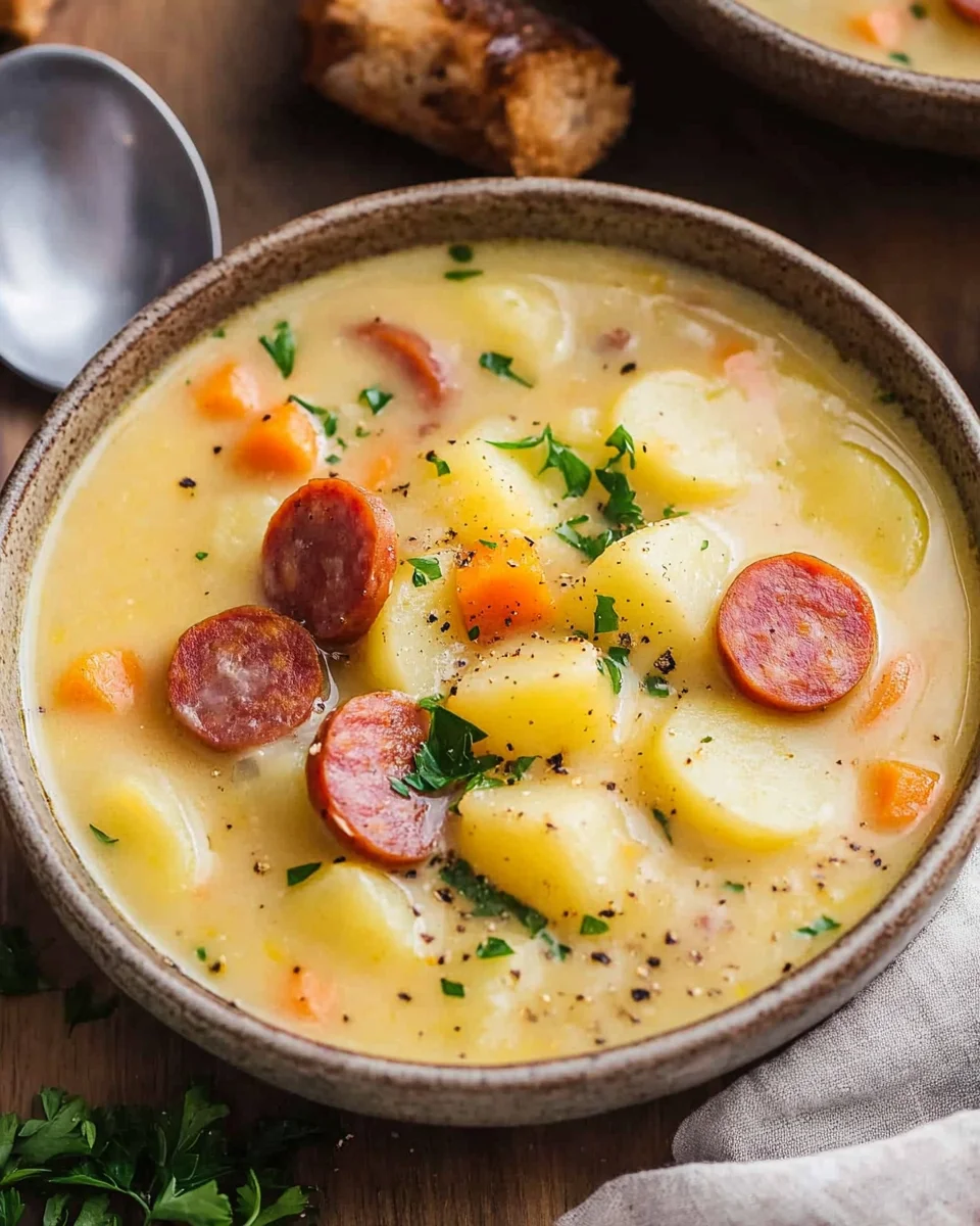 Kielbasa Potato Soup