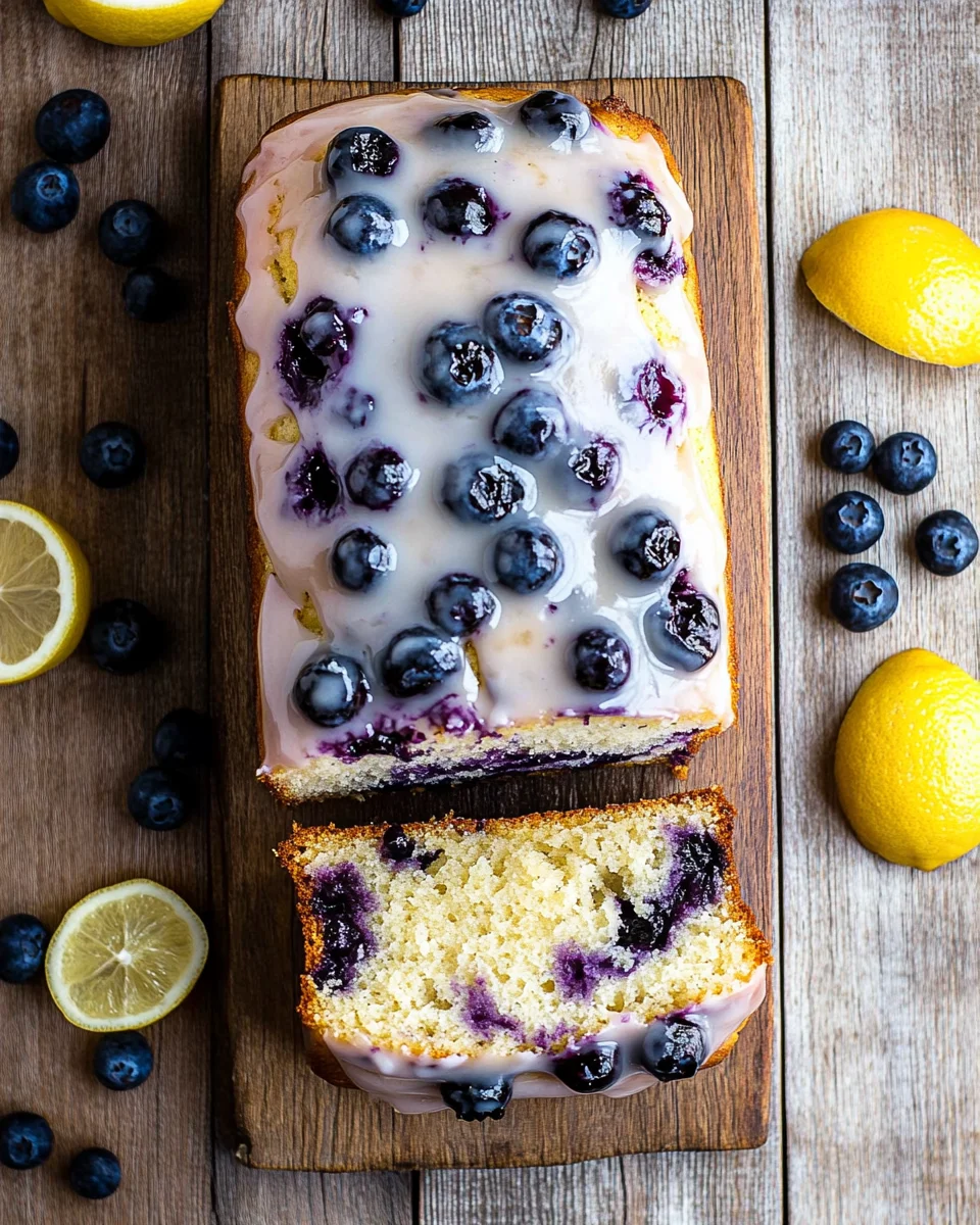 Lemon Blueberry Bread