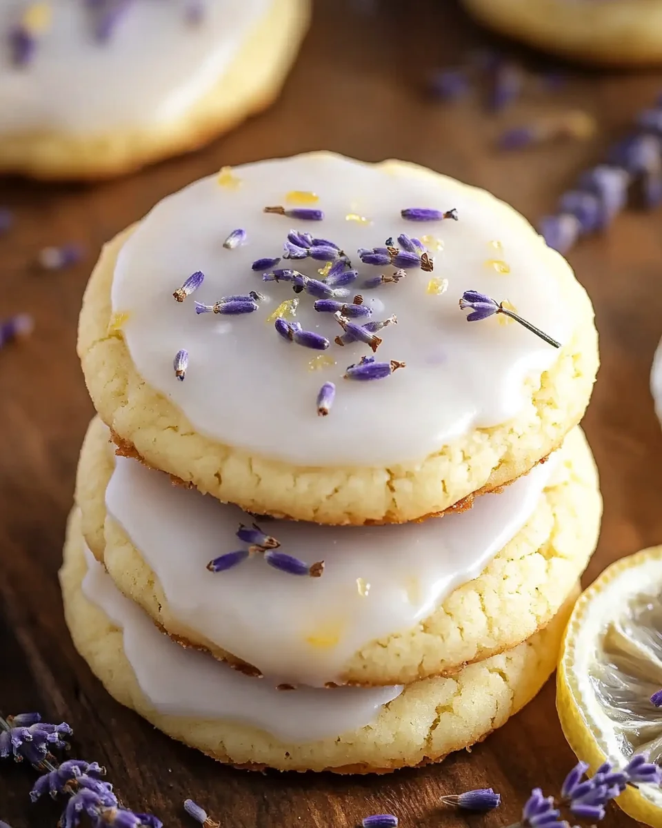 Lemon Lavender Cookie Recipe