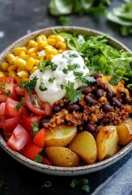 Loaded Potato Taco Bowl