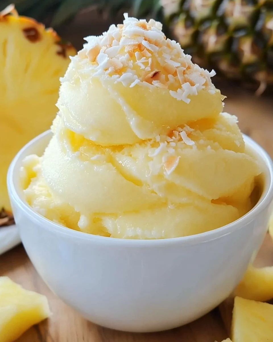 Ninja Creami Dole Whip (Just 3 ingredients)