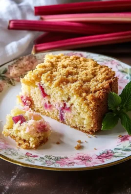 Oma's Rhubarb Cake