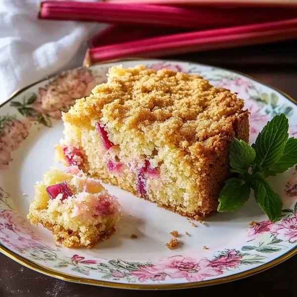 Oma's Rhubarb Cake