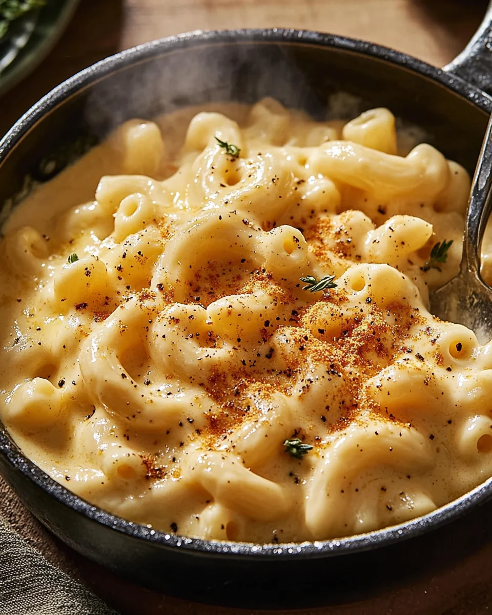 One Pot Creamy Mac and Cheese (Stovetop)