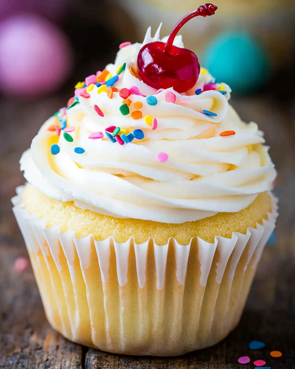 Perfect Vanilla Cupcake Recipe