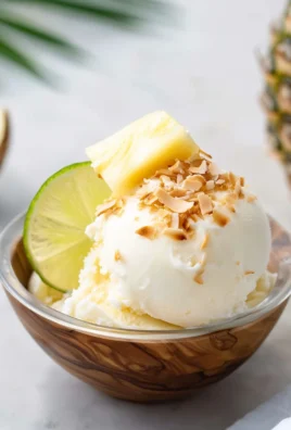 Piña Colada Ice Cream (dairy free)