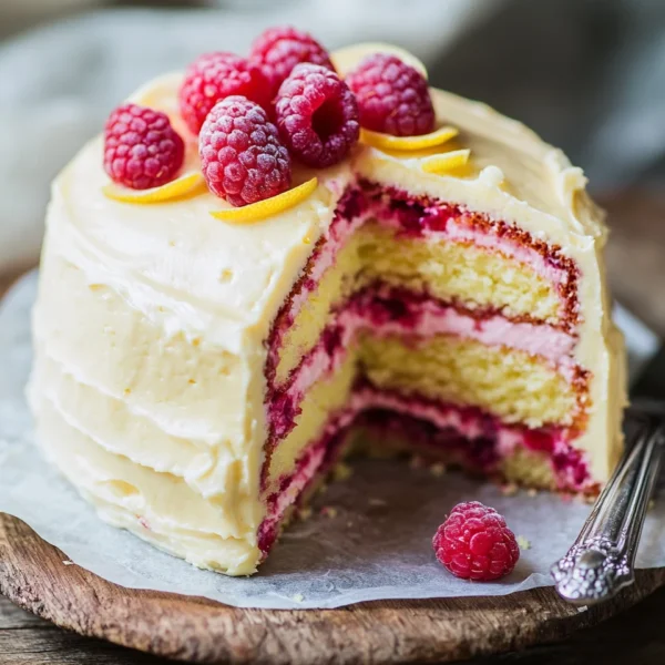 Raspberry Lemon Cake