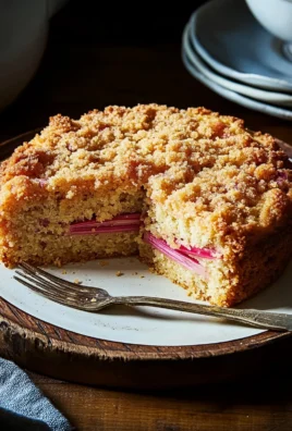 Rhubarb Coffee Cake Recipe