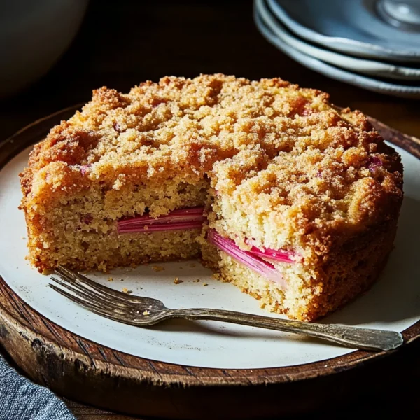 Rhubarb Coffee Cake Recipe