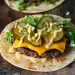 Smash Burger Tacos