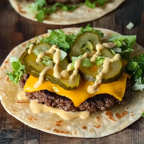 Smash Burger Tacos