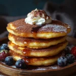 Spanish Churro-Inspired Pancakes