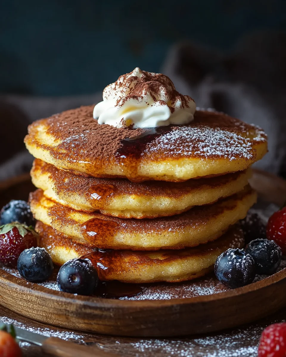 Spanish Churro-Inspired Pancakes