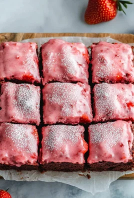 Strawberry Brownies